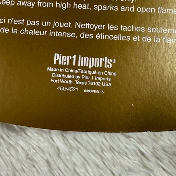 Pier 1 Imports Leopard Faux Fur Rhinestone Brooch Wine Bottle Collar Vinodeco - Picture 9 of 10